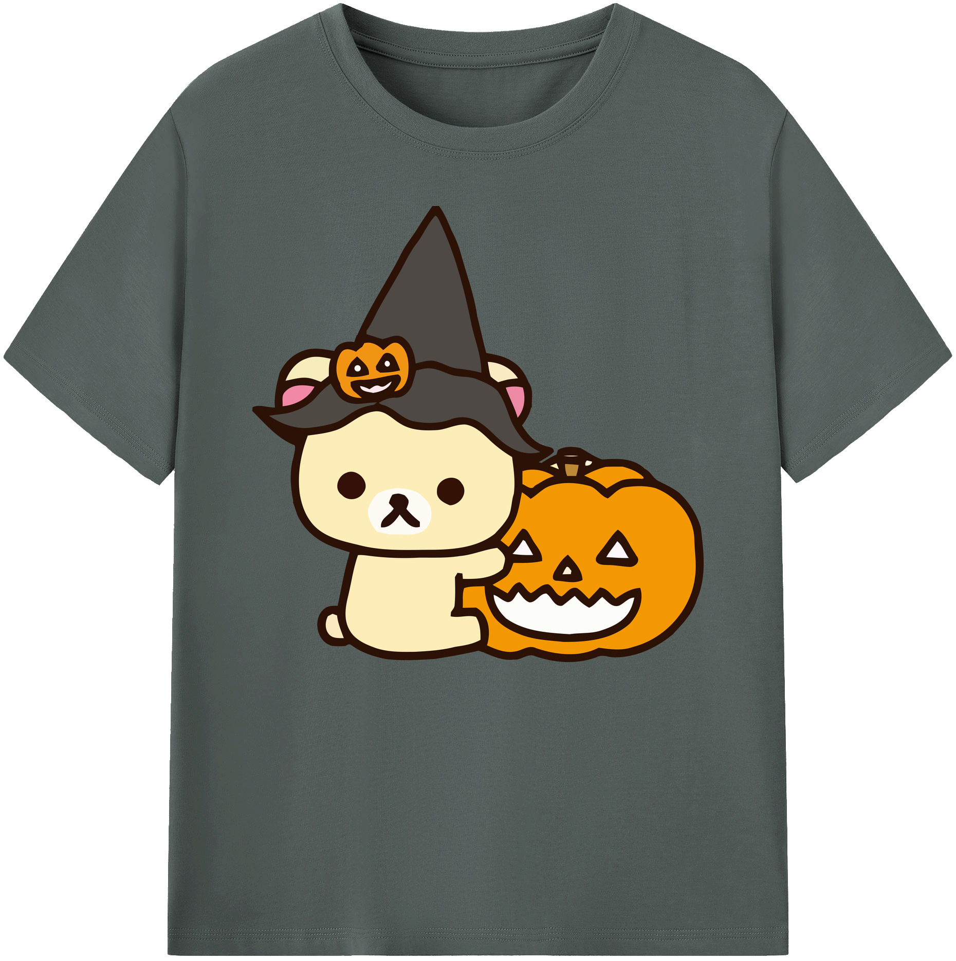 （画像用） リラックマ リラックマ キイロイトリ Rilakkuma Korilakkuma Kiiroitori 綿100％ メンズ半袖Tシャツ｜肌触りやわらか＆通気性